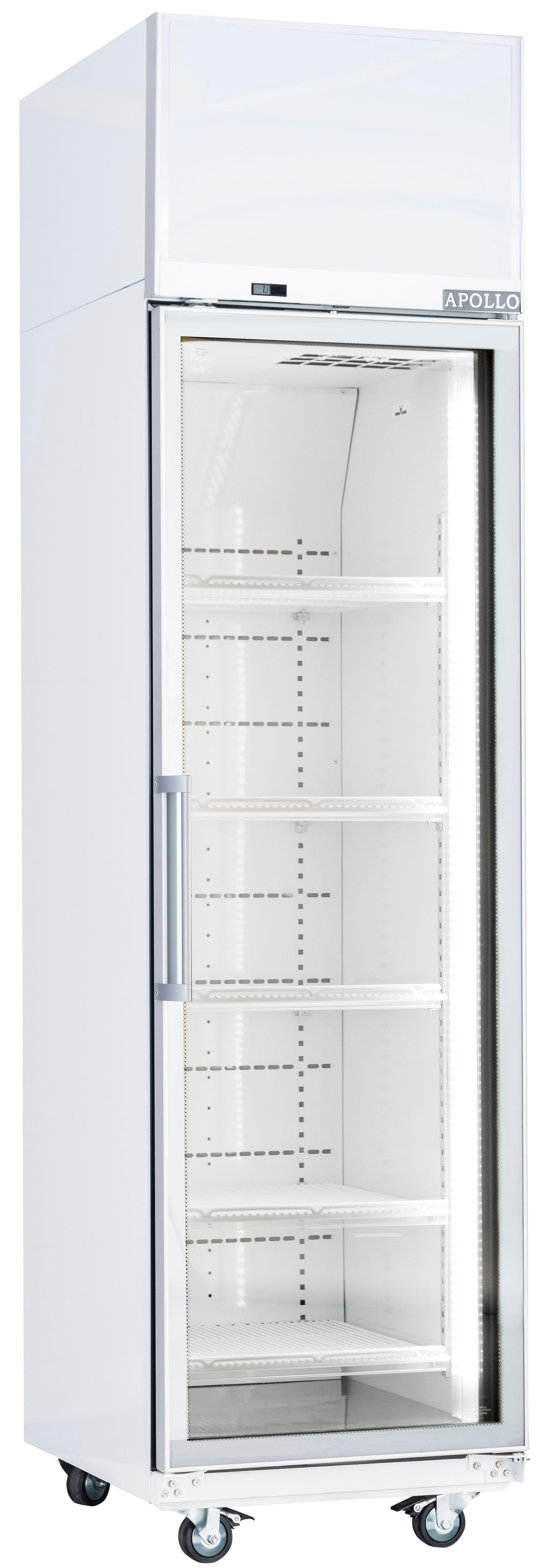 APOLLO TM18 Single Glass Door 440L Vertical Chiller
