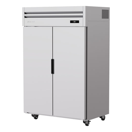 Turbo Air HT45-2R-N S/S Double Door 1215L Vertical Chiller - angled view