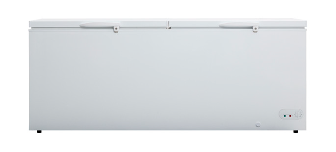 Stainless Steel Split Lid 755L Chest Freezer BD 850