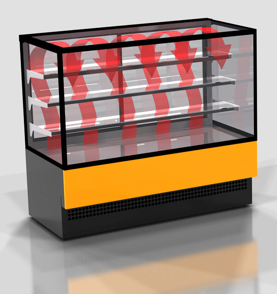 EVOK HOT 120 400L Hot Food Display Cabinet