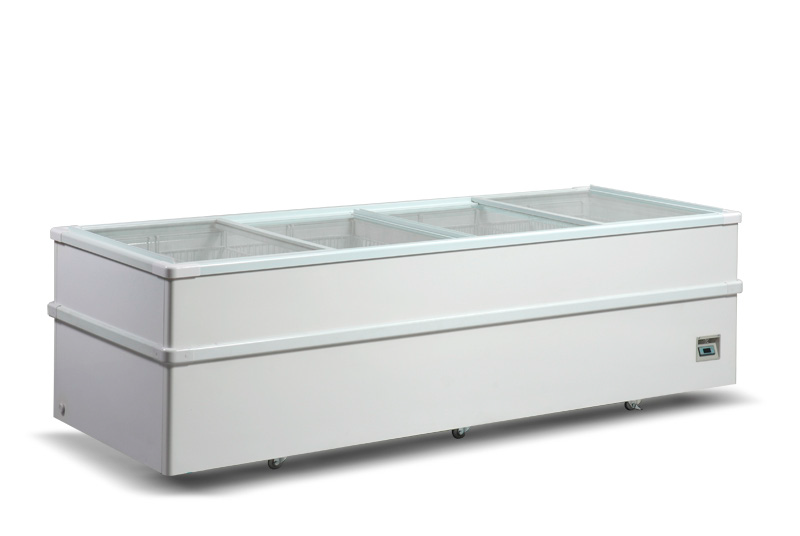 Glacier SD 530 Glass Sliding Lid Horizontal Freezer