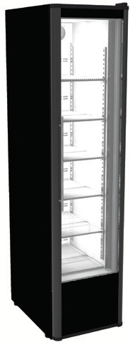 Honar RC300 Single Glass Door 300L Vertical Chiller