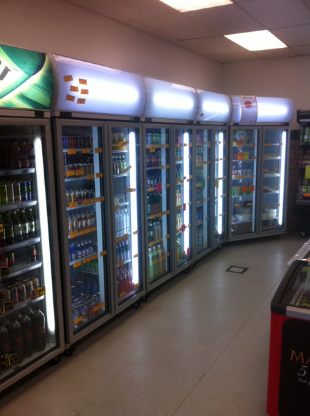 Apollo TM34 2 Glass Door 1000L Vertical Chiller