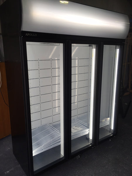 Apollo TM48 3 Glass Door 1580L Vertical Chiller