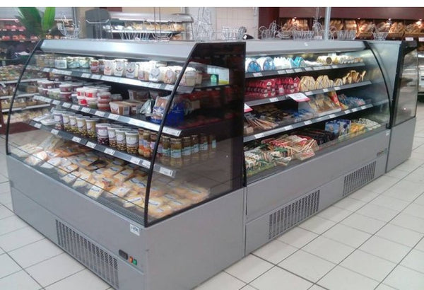 Mafirol Cronus LC Plus Cold Food Open Wall Display Cabinet (LOW HEIGHT) - Various Sizes Available