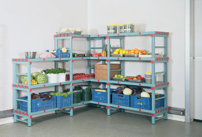 Euro Rack 1200mm REA Euro Plastic Cold Room Storage Rack