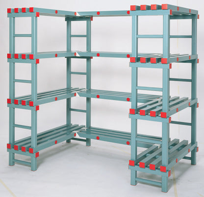 Euro Rack 1200mm REA Euro Plastic Cold Room Storage Rack