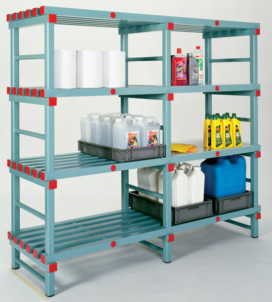 Euro Rack 1200mm REA Euro Plastic Cold Room Storage Rack