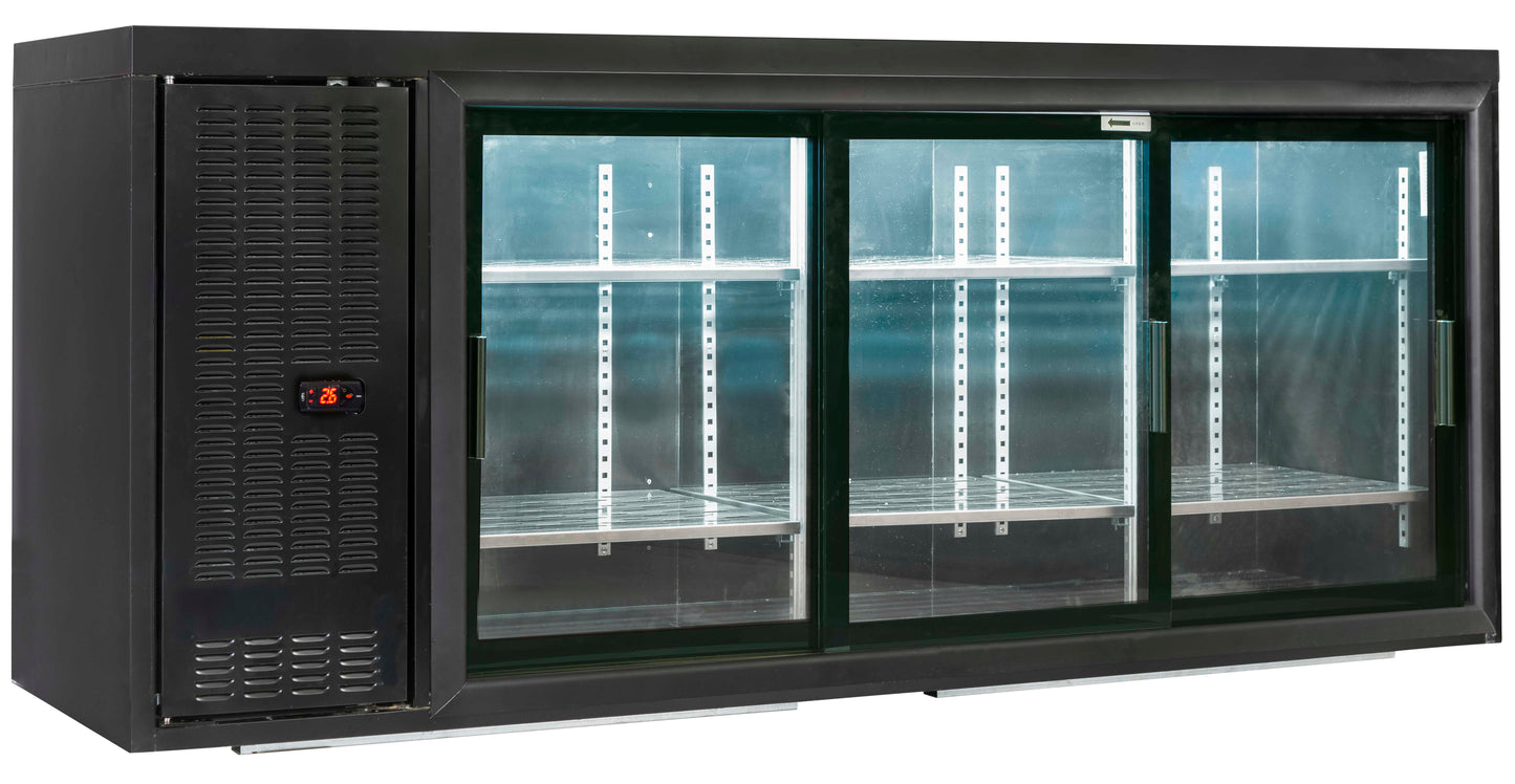 APOLLO ABBR-3 Back Bar 3 Door Cabinet 560L