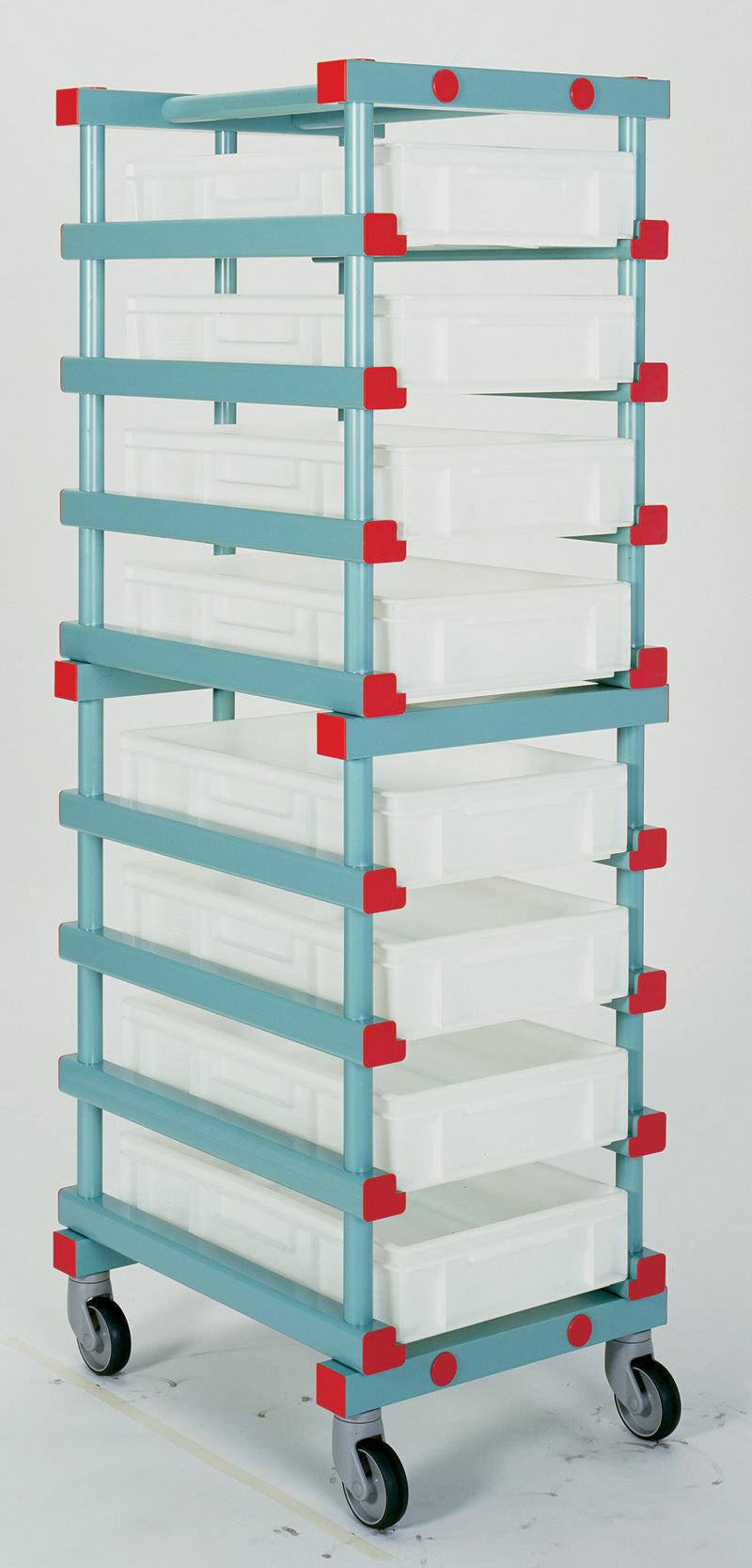 Euro Rack 1200mm REA Euro Plastic Cold Room Storage Rack