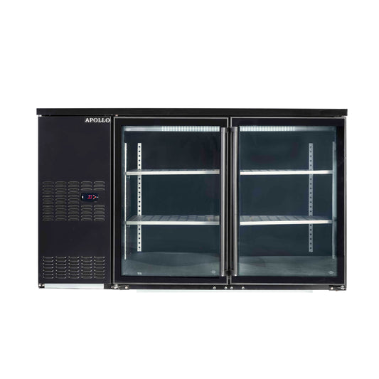 APOLLO ABBR-2 Back Bar 2 Door Cabinet 364L