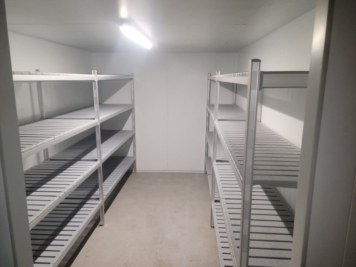 Ali Shelving 925mm Aluminium Cold Room Shelving sizes