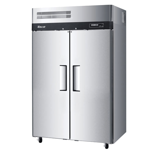 Turbo Air KRF45-2H-N S/S Double Door 1152L Vertical Dual Temp Chiller/Freezer