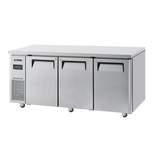 Turbo Air KUF18-3-N S/S 3 Door Under Bench Freezer 538L