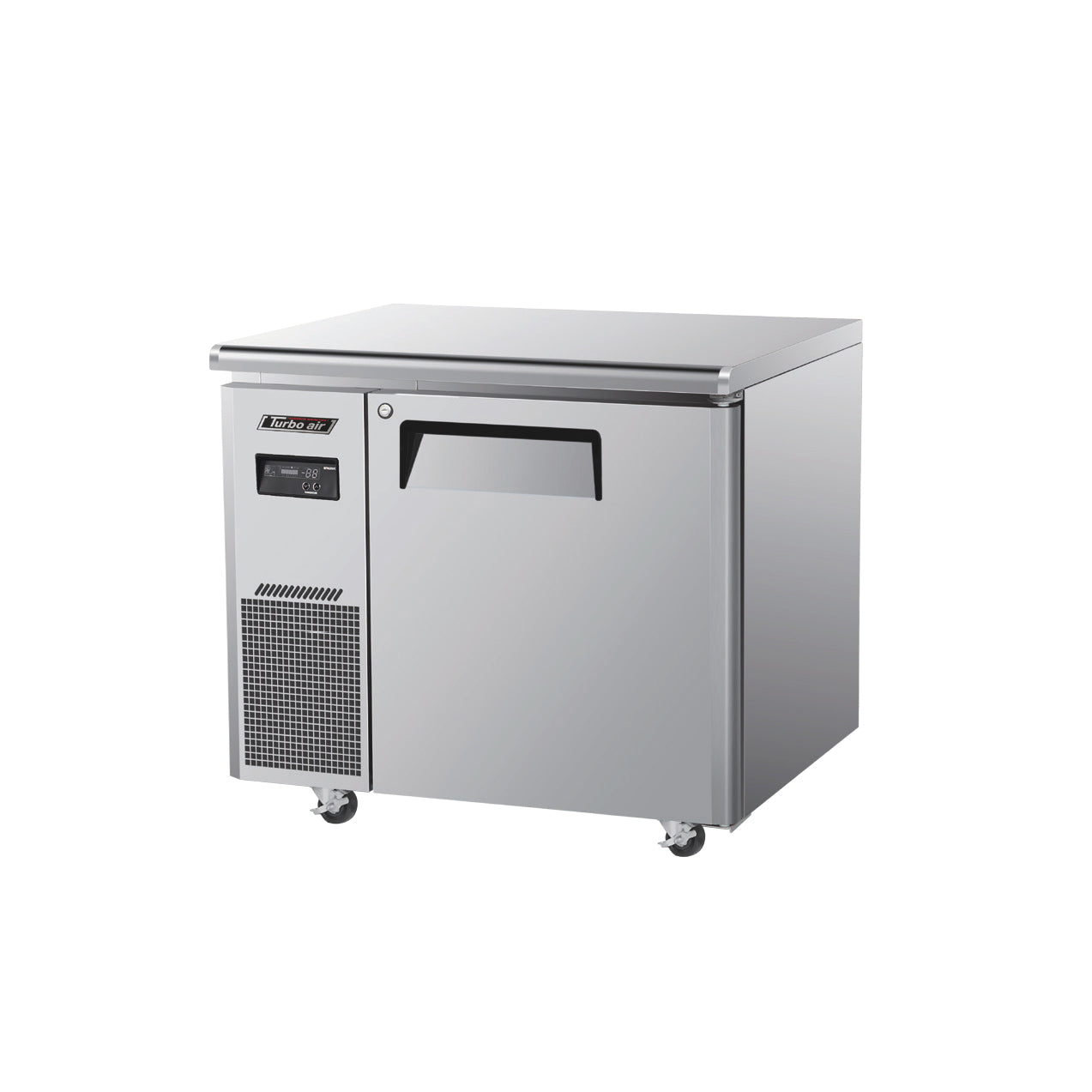 Turbo Air KUF9-1-N S/S Single Door Under Bench Freezer 198L