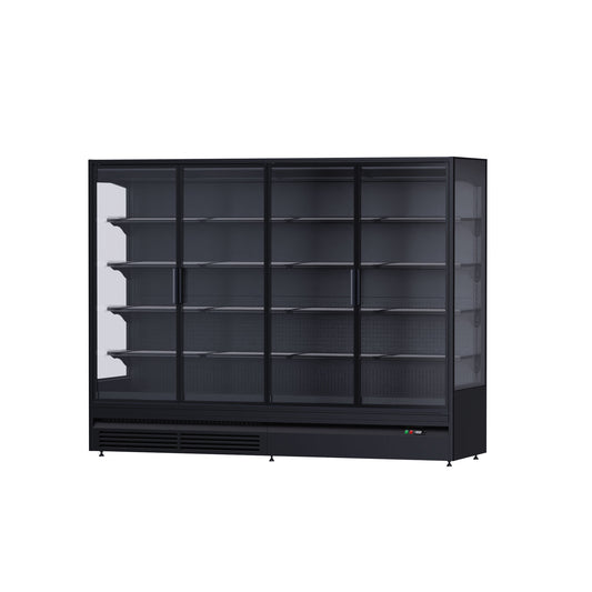 LK 25 4 Glass Door Wall Deli / Hi Back Cabinet