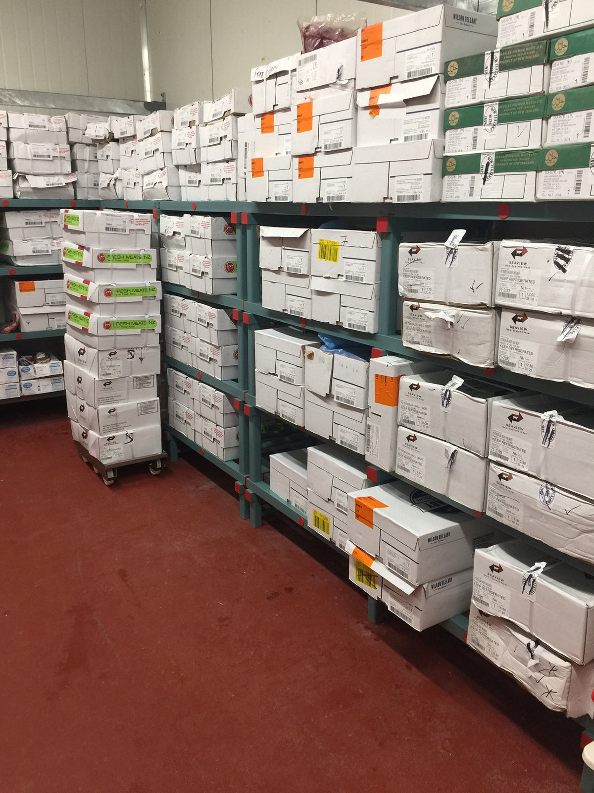 REA RE4 Prep Trolley, 4 Bin - in cold storage