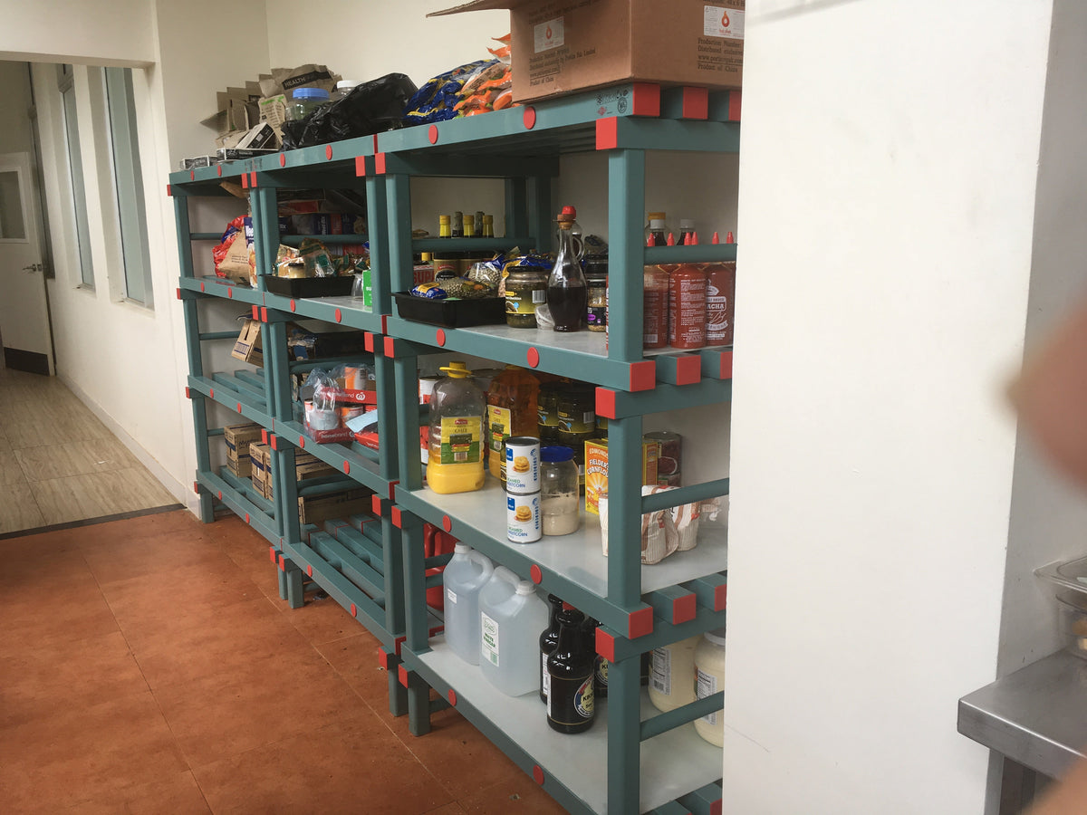 REA RE5 Prep Trolley, 5 Bin - in cold storage