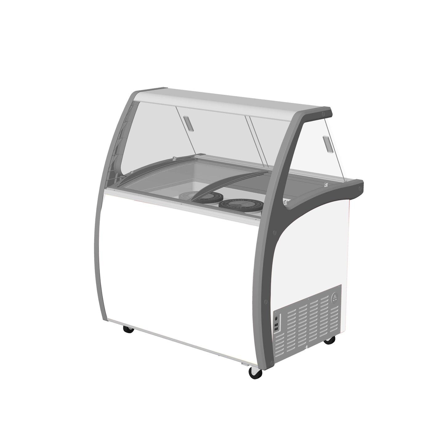 Hiron SD 325 S2 Scoop Ice Cream Cabinet