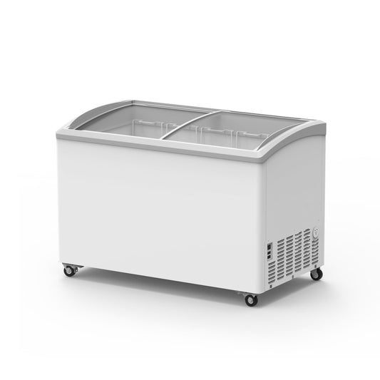 Hiron SD 405 2 Glass Sliding Lid 405L Horizontal Freezer