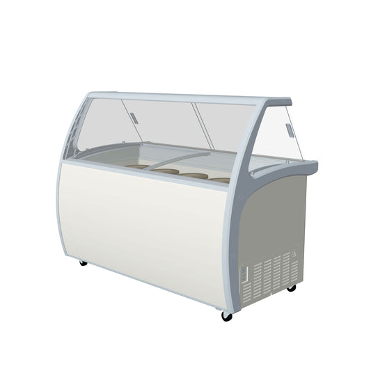 Hiron SD 575 S2 Scoop Ice Cream Cabinet