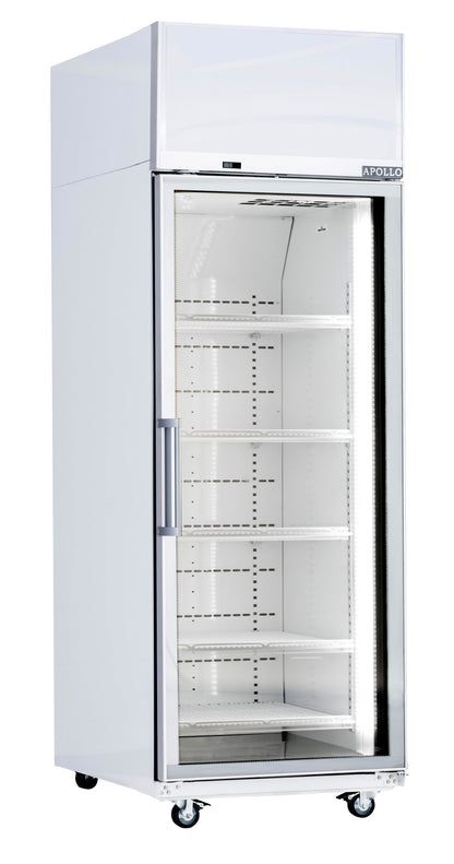 APOLLO TM22 Single Glass Door 620L Vertical Chiller