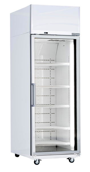 APOLLO TM22 Single Glass Door 620L Vertical Chiller