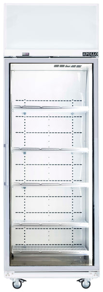 APOLLO TM22 Single Glass Door 620L Vertical Chiller