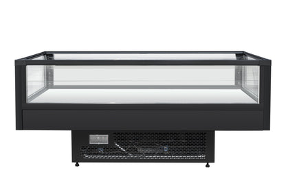 Horizon DKH-1510Y Dual Temp Glass Island Case 1500mm - front view