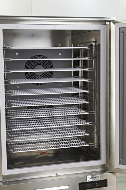 Haili BF20 20 Tray Commercial Blast Chiller and Freezer - interior with tray racks