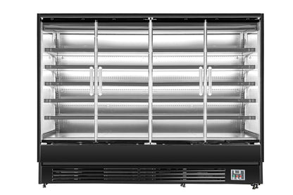 LKH-2508YE Full Height Open Deck Wall Deli 2560mm - with optional doors