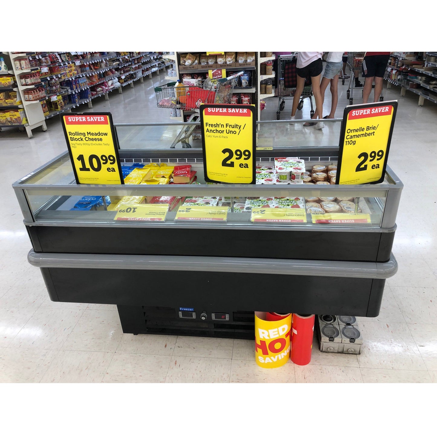 HONAR ZXO 3D Dual Temp Horizontal Open Display Freezer/Chiller 500L