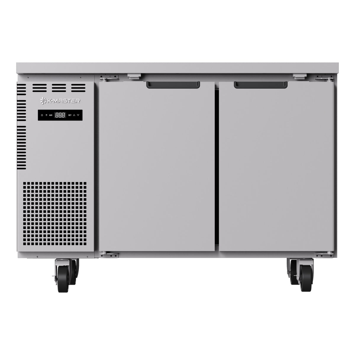 Turbo Air HS12-2F-N S/S 2 Door Under Bench Freezer 311L - front view