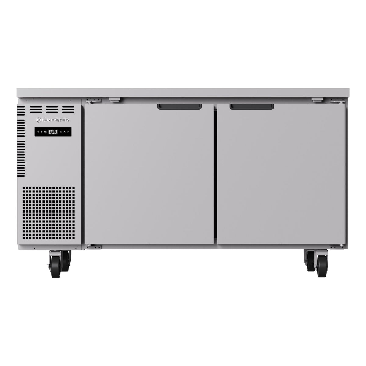 Turbo Air HS15-2F-N S/S 2 Door Under Bench Freezer 425L - front view