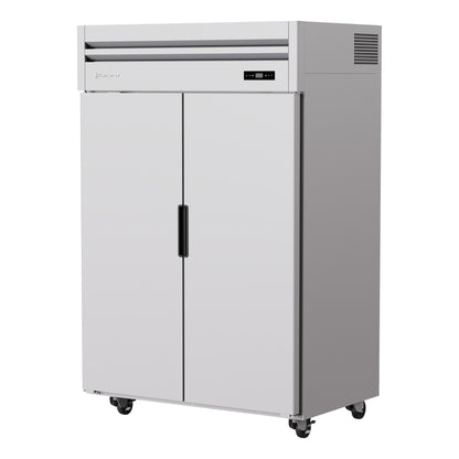 Turbo Air HT45-2R-N S/S Double Door 1215L Vertical Chiller - angled view