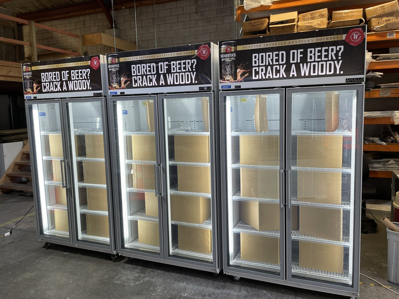 Vertical chillers installed by Honar Refrigeration