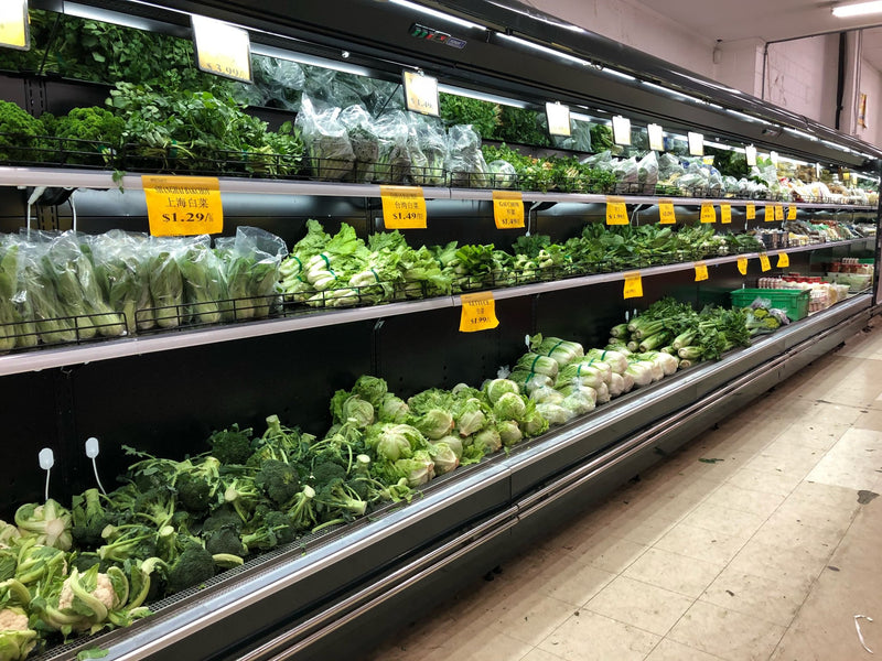 Wall deli display installed by Honar Refrigeration