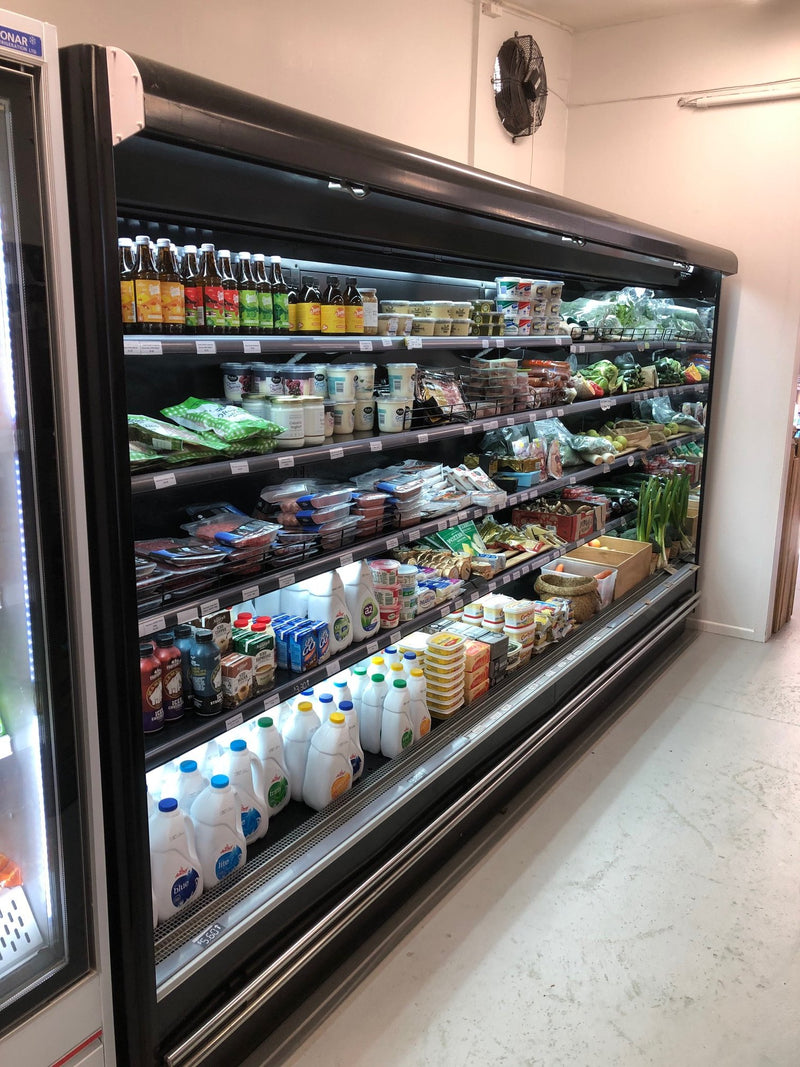 Wall deli display installed by Honar Refrigeration