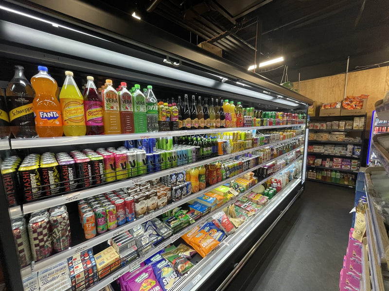 Wall deli display installed by Honar Refrigeration