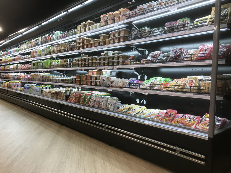 Wall deli display installed by Honar Refrigeration