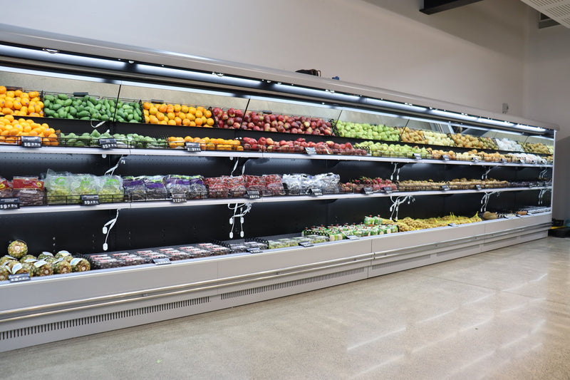 Wall deli display installed by Honar Refrigeration
