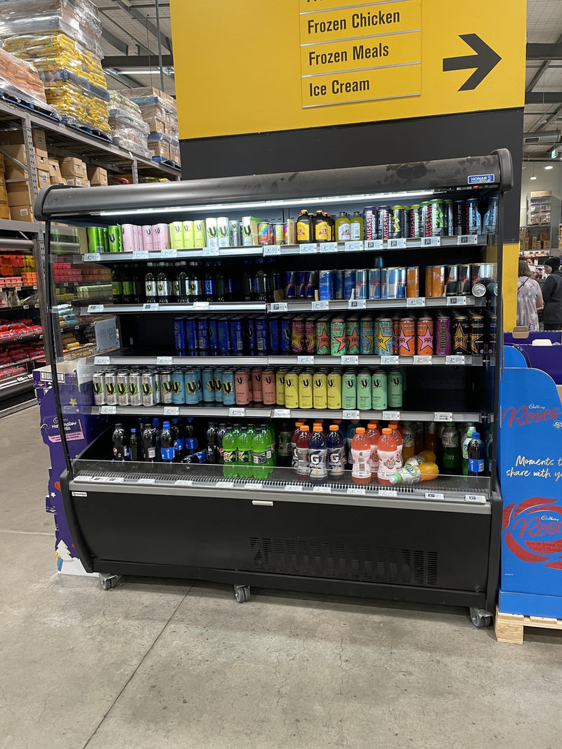 Wall deli display installed by Honar Refrigeration