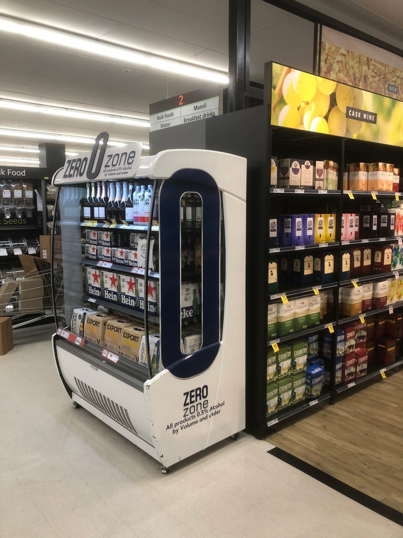 Wall deli display installed by Honar Refrigeration
