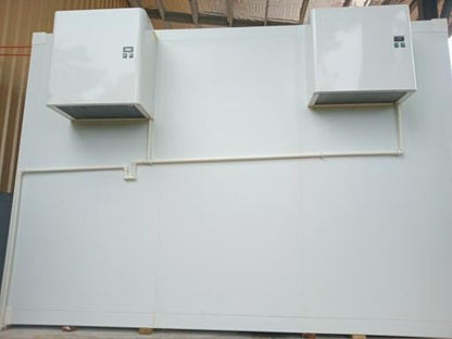 Wall mounted monoblocks on a cool room