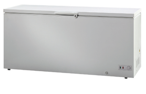 Stainless Steel Lid 560L Chest Freezer BD 650
