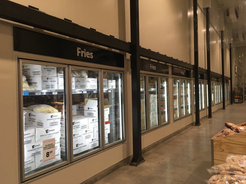 Glass Door Inserts for Cool and Freezer Rooms