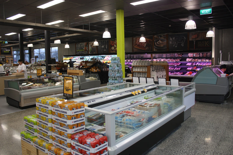 Island Chillers, Freezers, Supermarkets