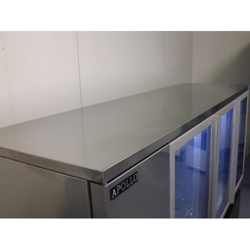 APOLLO ABBR-2 Back Bar 2 Door Cabinet 364L