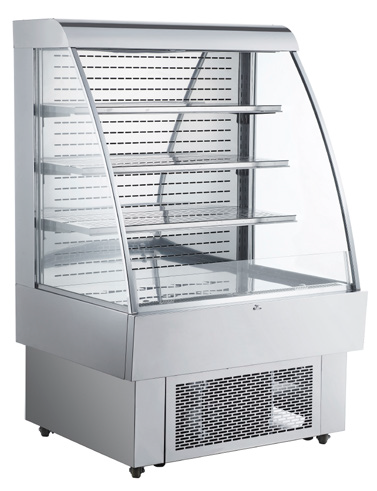 380L Cold Food Open Wall Display Cabinet RTS 380L