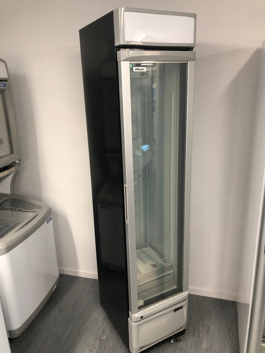 Hiron SD208 Single Glass Door 190L Vertical Freezer